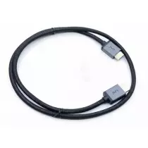 Câble HDMI 2.0 4K Ultra HD  Longueur 1m  Gaine Tressée  Connecteurs Or
