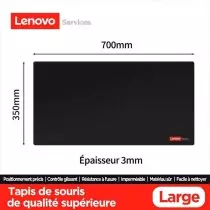Tapis de Souris Lenovo Officiel | Format XL | 700 x 350 x 3 mm