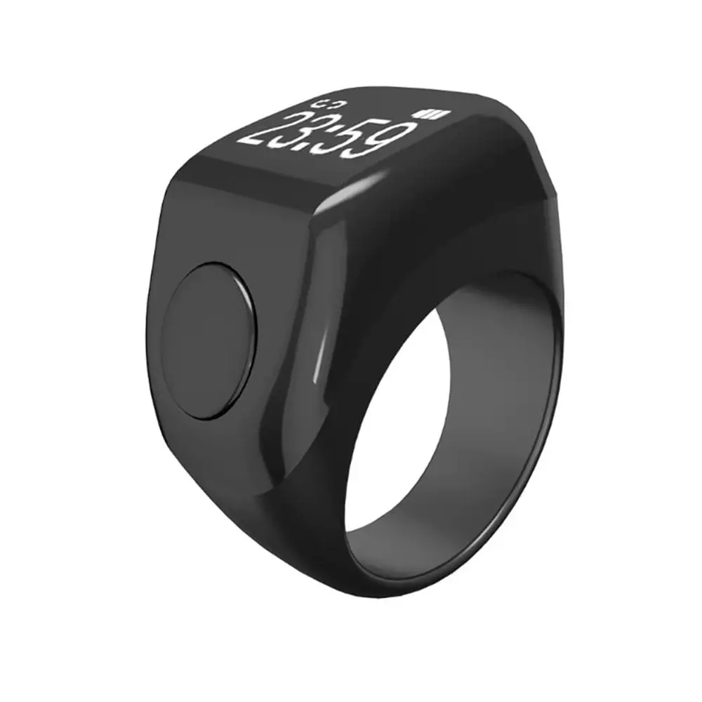 Zikr Smart Ring F3 | Bague Connectée Islam | Tasbih & Rappel Prière