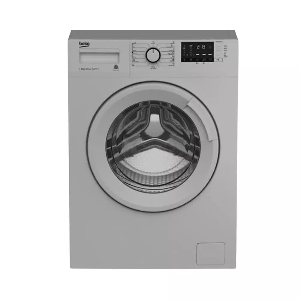 Machine à laver Beko WCC6511BSS | 6kg | Moteur ProSmart Inverter | Silver
