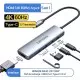 Lenovo E1-D05H  Hub USB-C 5-en-1  Charge PD 100W  3x USB 3.0