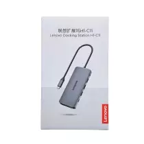 Lenovo H1-C11 | Hub USB-C 11-en-1 | 4K HDMI, VGA, RJ45 & PD 100W