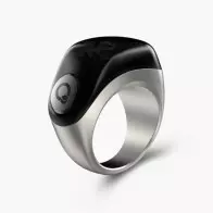 iQIBLA Zikr Ring Jood | Bague en Titane | Compteur Tasbih & Rappel Prière