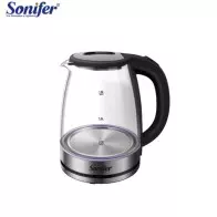 Chauffe Eau électrique Sonifer SF-2116 | Bouilloire en Verre LED 1.8L
