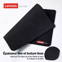 Tapis de Souris Lenovo Services Classic | Précision & Confort | Pure Black