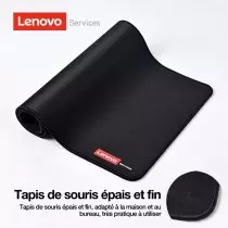Tapis de Souris Lenovo Services Classic | Précision & Confort | Pure Black