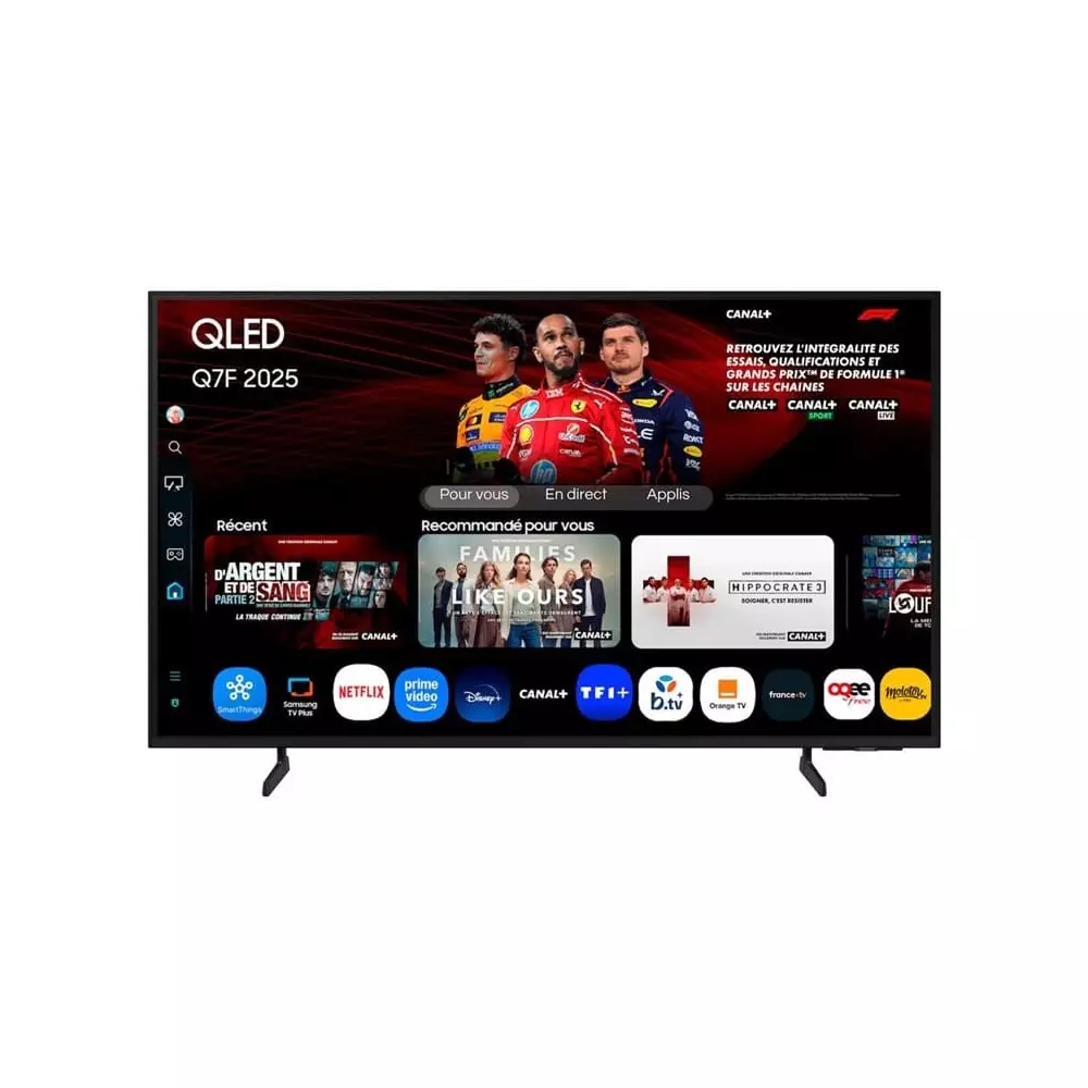 Téléviseur SAMSUNG QE75Q7F | TV QLED 75" (190 cm) 4K Ultra HD | Smart TV & One Connect