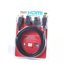 Câble HDMI 3-en-1 Haute Vitesse | Adaptateurs Mini & Micro HDMI | 1.5m