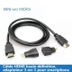 Câble HDMI 3-en-1 Haute Vitesse | Adaptateurs Mini & Micro HDMI | 1.5m