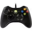 Microsoft manette filaire noire pour PC et Xbox 360