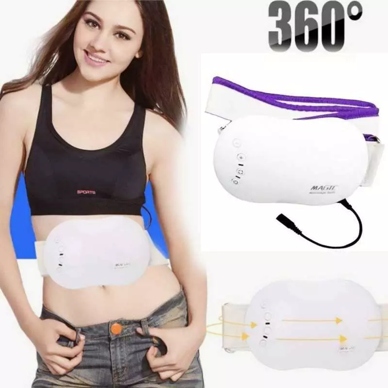 Ceinture de massage Soulagement de la douleur - Blanc