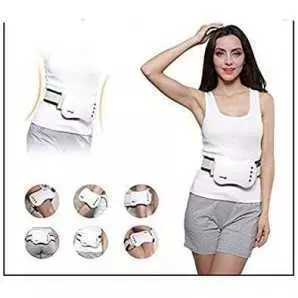 Ceinture de massage Soulagement de la douleur - Blanc