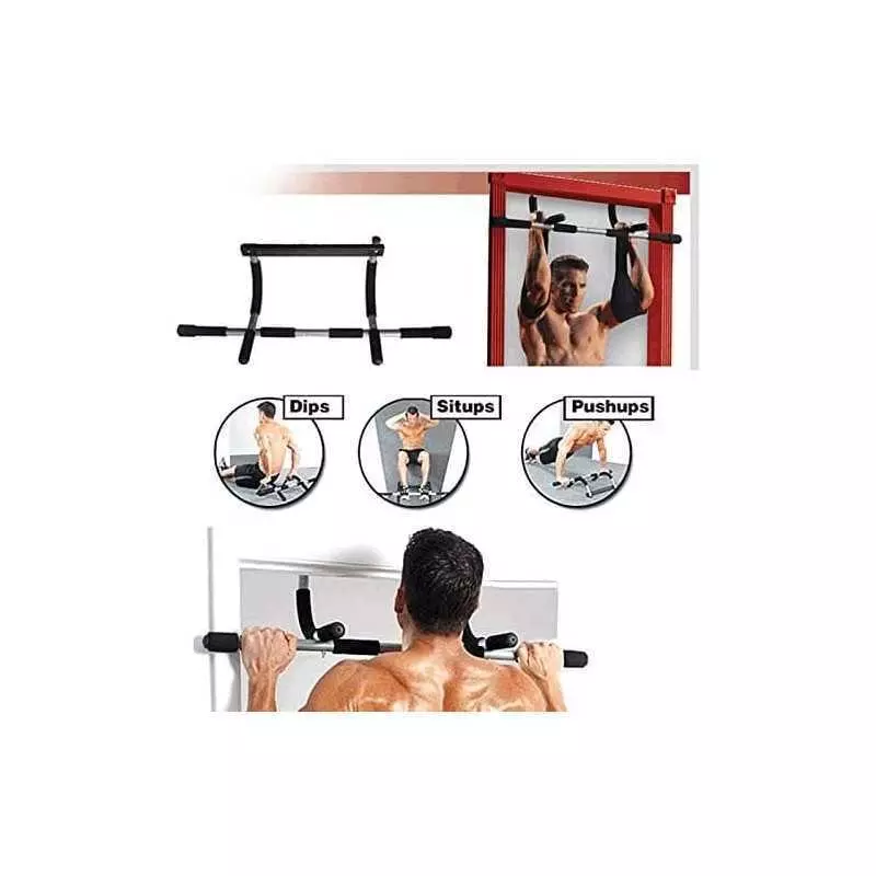 Appareil d'entrainement barre fixe avec support fixation mural