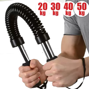 Barre à Ressort, pour musculation des Pectoraux et Épaule