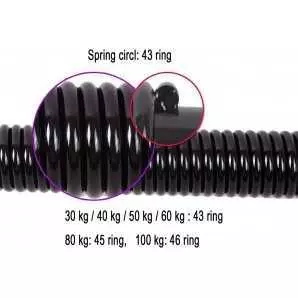 Barre à Ressort, pour musculation des Pectoraux et Épaule