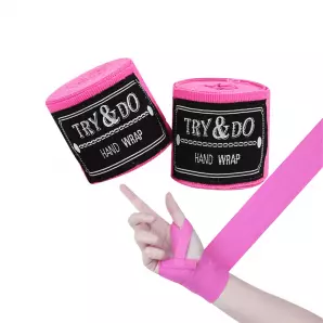 Bandage Main Professionnel Boxe 3m x 5cm TRY&DO
