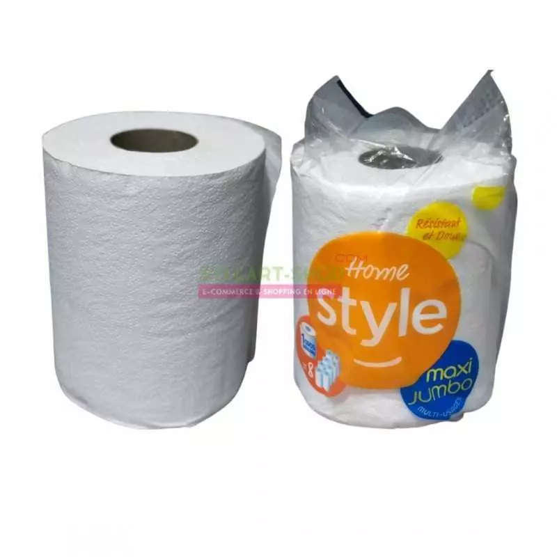 Rouleaux de Mouchoirs "Home Style" Multi-Usages – Douceur et Praticité Quotidienne