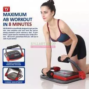 Appareil de Musculation abdominal compact, Équipement de fitness multifonctions pour tout Le Corps