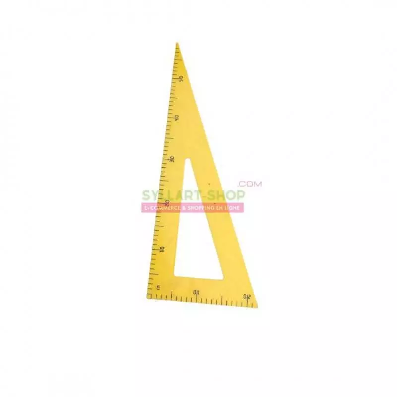Equerre Géante 60 cm | Tableau Géométrie Scolaire | Outil 45°/90°