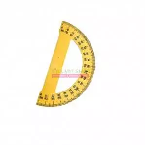 Rapporteur Géant 35 cm | 180° Tableau Noir/Blanc | Géométrie Scolaire