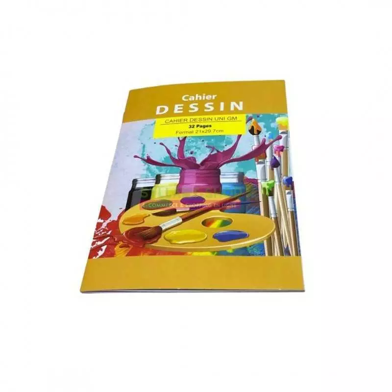 Cahier de dessin 32 pages grand modele
