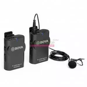 Microphone Sans Fil BOYA BY-WM4 Mark II pour DSLR et Smartphone