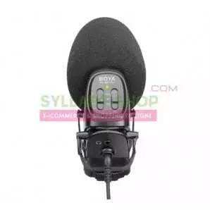 Microphone Boya BY-BM3031 à condensateur Super cardioïde avec Pare-Brise pour appareils Photo Reflex numérique