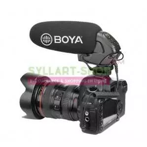 Microphone Boya BY-BM3031 à condensateur Super cardioïde avec Pare-Brise pour appareils Photo Reflex numérique
