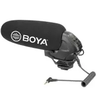 Microphone Boya BY-BM3031 à condensateur Super cardioïde avec Pare-Brise pour appareils Photo Reflex numérique