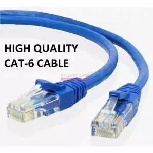 Cordon de Brassage RJ45 CAT6 | Câble Ethernet UTP Gigabit 1000 Mbps