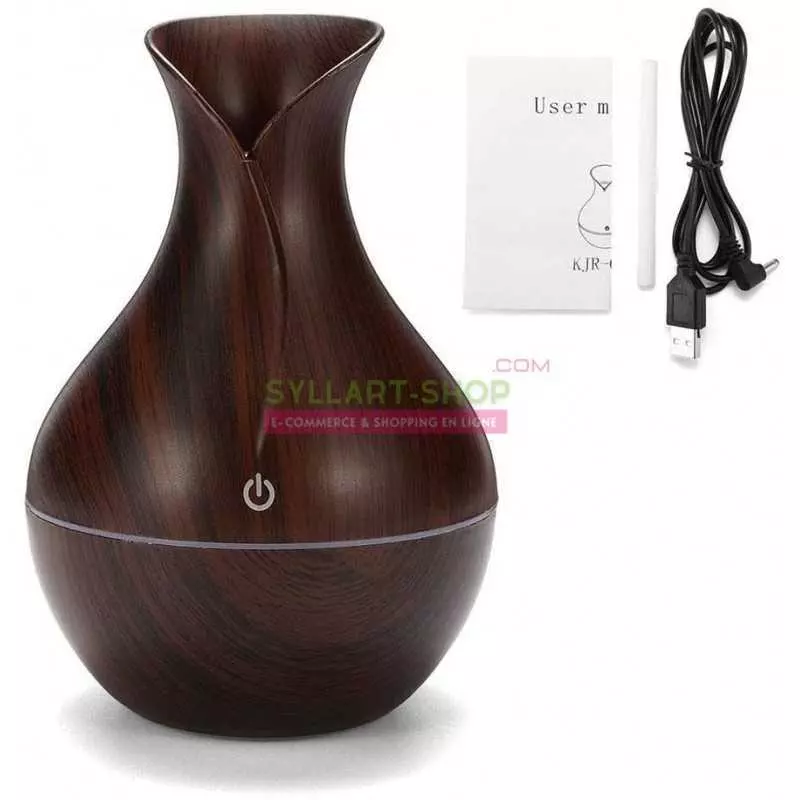 Humidificateur diffuseur d'air purificateur électrique ultrasonique arôme Lelong KJR-036