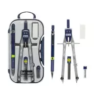 Coffret Compas de Précision Idena Balustre - Mine 0.5 mm HB