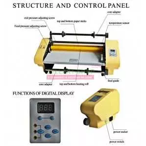 Machine a plastifier a chaud DC-358