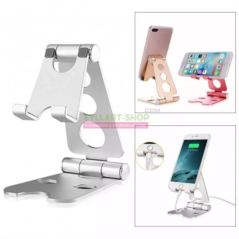 Support pliable d'alliage d'aluminium couleur multi pour smartphone iPhone et de tablette