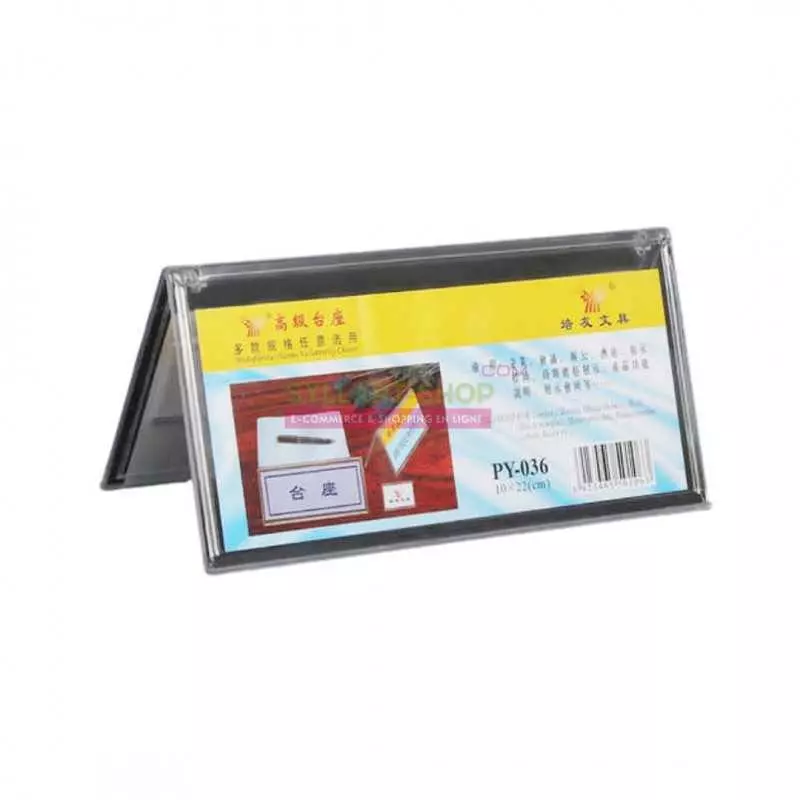 Présentoir de table transparent (Modèle PY-036)