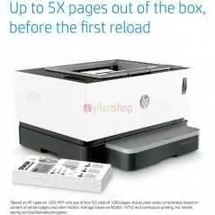 HP Neverstop Laser 1000w | Imprimante Monochrome Rechargeable | Économique & Wi-Fi