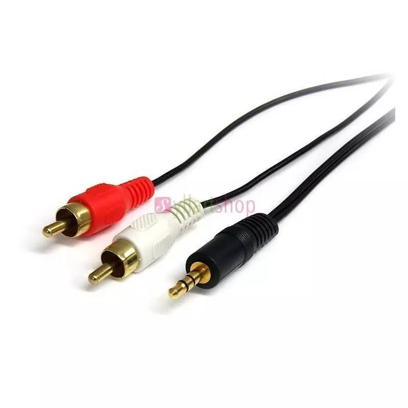 Câble jack audio de 3,5mm vers double sortie RCA de 1,5m