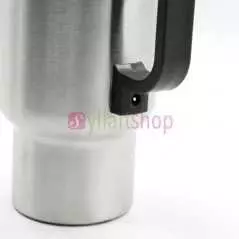 Tasse de voyage automatique chauffée en acier inoxydable 16oz 12v allume-cigare de voiture avec chargeur