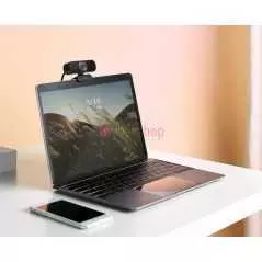 Webcam Rapoo C260 USB Black Full HD 1080p 30 Hz 360° Horizontal 95° Super Grand Angle Webcam Rapoo C260 USB Black Full HD 1080p 30 Hz 360° Horizontal 95° Super Grand Angle