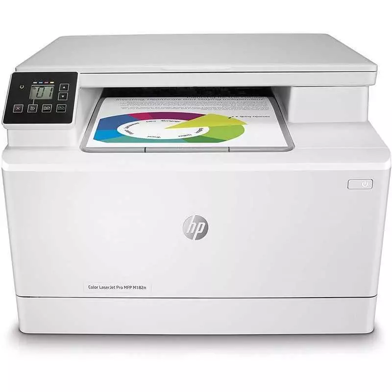 HP Color LaserJet Pro MFP M182n | Multifonction Laser Couleur 3-en-1 | Réseau Ethernet & USB