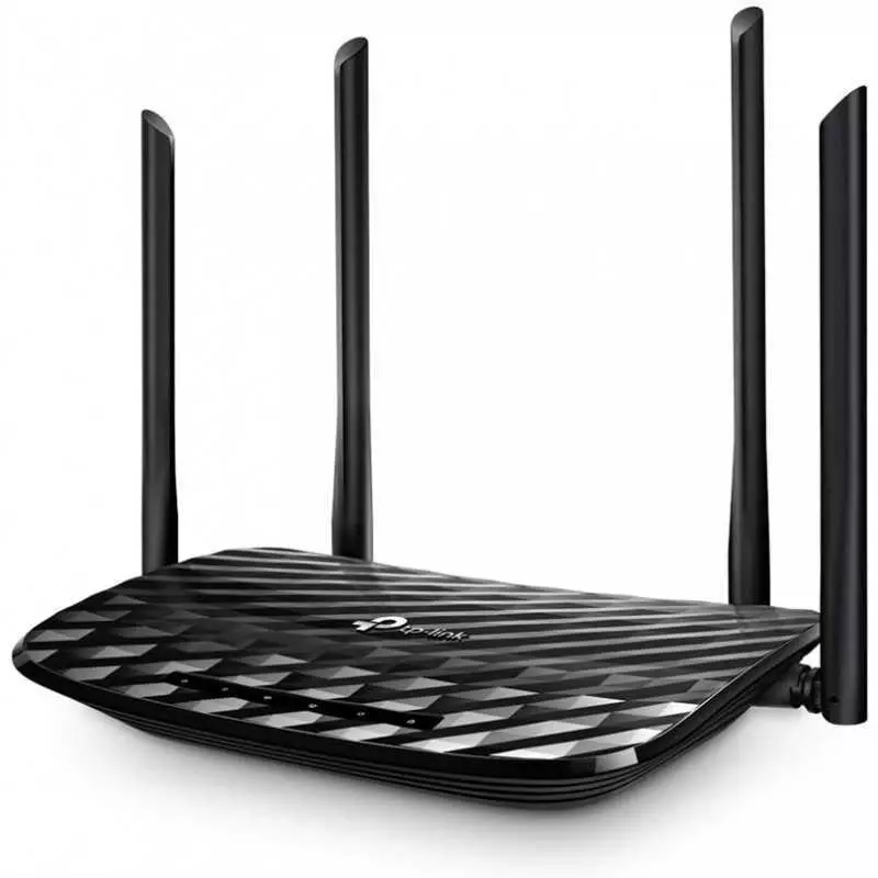 Point d'accès TP-Link Routeur WiFi AC1200 Mbps, MU-MIMO WiFi, Dual-band, 5 ports Gigabit 4 antennes externes