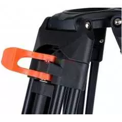 Trépied en aluminium COMAN DF16L avec tête vidéo Q5 d'une hauteur de 1,86m