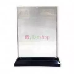 Panneau de table de signalisation en plastique Taille A4 A5 A6