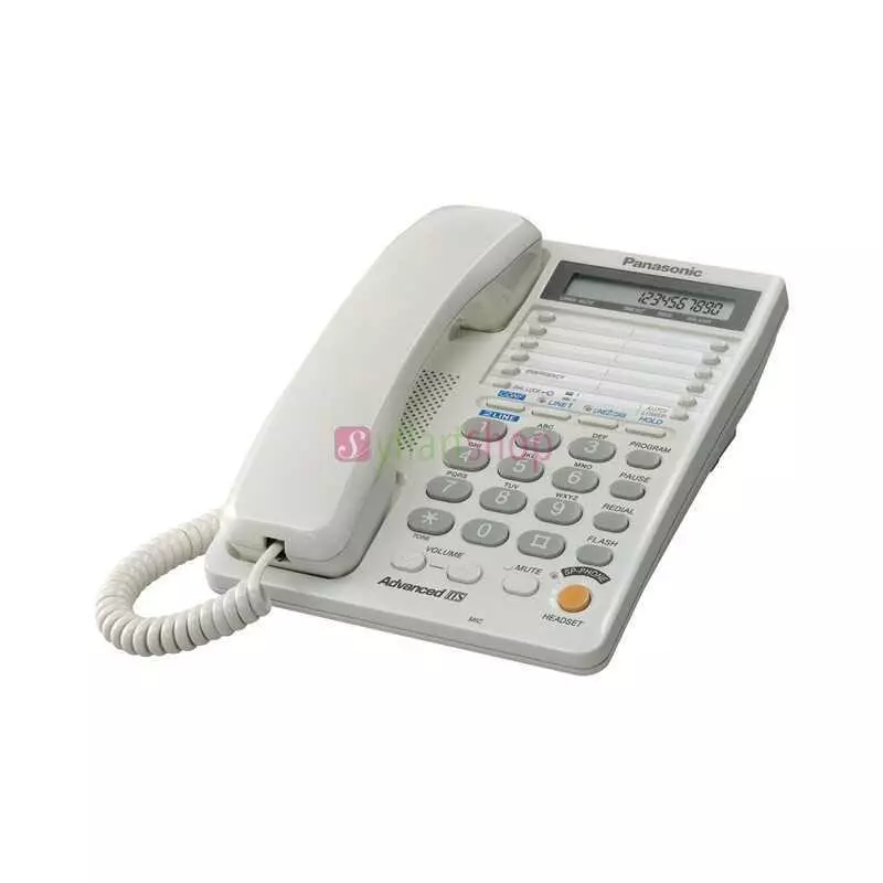 Téléphone fixe 2 lignes Panasonic KX-T2378MXW