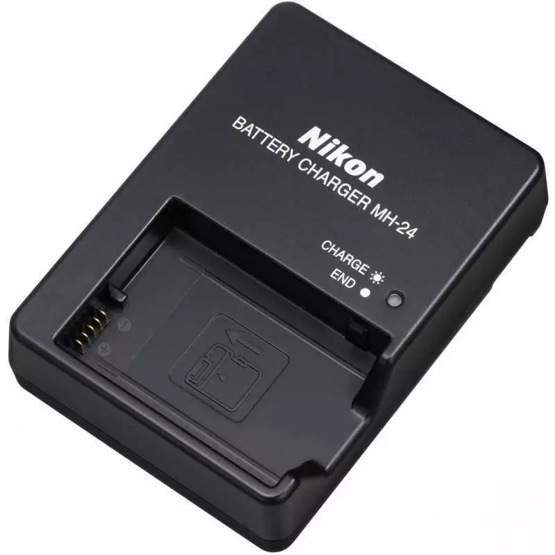 Chargeur batterie Nikon MH-24 pour Nikon D3200 D5300 P7800 P7100
