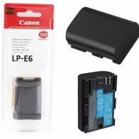 Batterie Canon LP-E6 pour Canon EOS 5DS-5D-Mark II-Mark III-6D-7D-60D-60Da-70D-80D