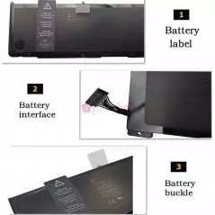 Batterie Apple MacBook Pro 17" A1383 / A1297