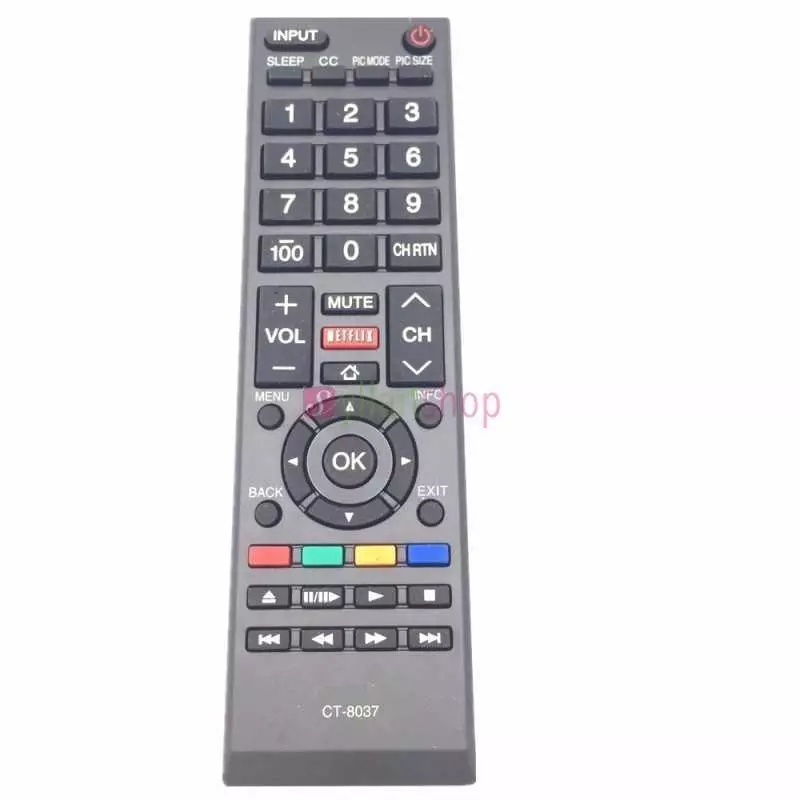 Télécommande TV Toshiba CT-8037
