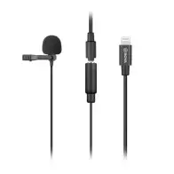 Microphone Lavalier à pince pour appareils iOS BOYA BY-M2