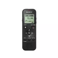 Dictaphone numérique 4GB Sony avec slot micro SD Noir